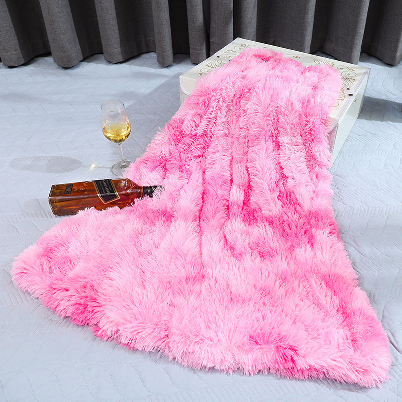Women's Fluffy Pet Blanket Soft Plush Lightweight Machine Washable