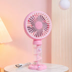 Harrow Portable USB Desk Fan Lightweight Quiet Adjustable Speed for Home Office