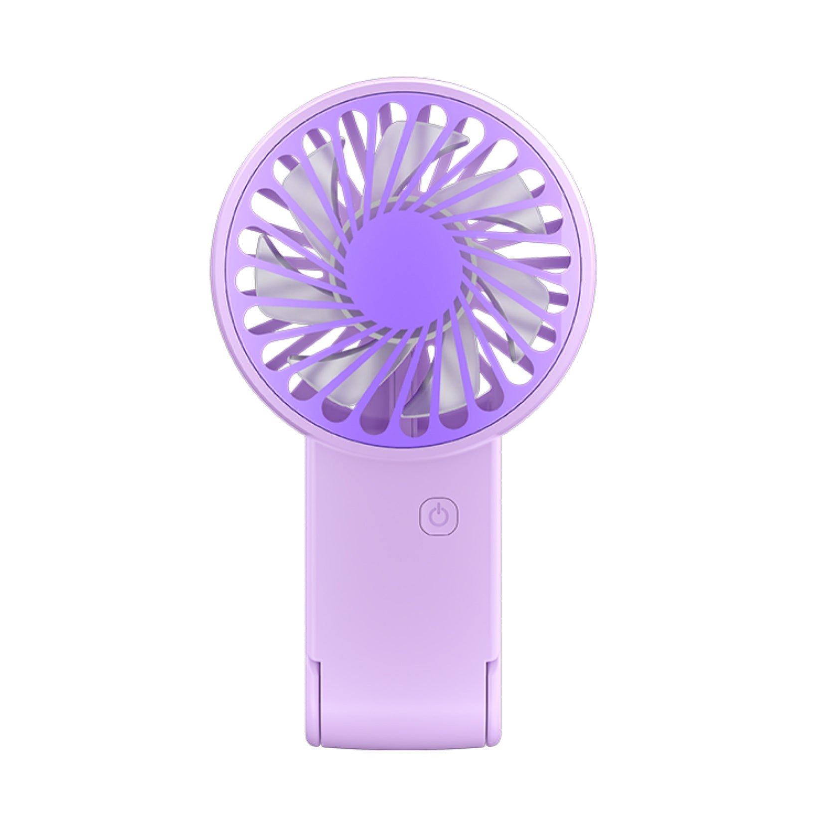 Portable Fan Cute Frog Design Rechargeable Battery Lightweight Adjustable Speed