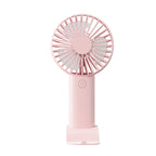 Portable USB Fan Lightweight Rechargeable Personal Cooling Fan with Display