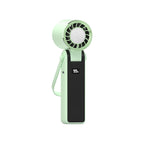 Harrow Portable Rechargeable Handheld Cooling Fan Lightweight Compact with LED Display