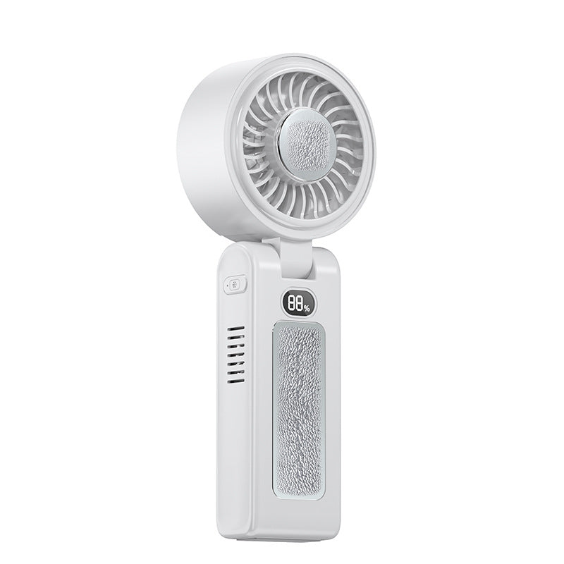 Harrow Portable Rechargeable Cooling Fan Handheld Compact Multi-Speed Quiet Operation