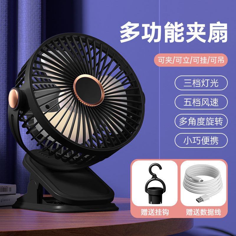 Portable Table Fan Adjustable Angle Quiet Operation Compact Design
