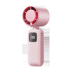 Portable USB Fan with Adjustable Speeds and 8-Hour Battery, Compact and Quiet