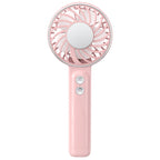 Rechargeable Handheld Fan Portable Compact Lightweight with Multiple Speed Settings and Long Battery Life