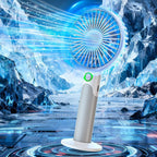 Portable Table Fan with Adjustable Tilt Quiet Compact Cooling Fan for Home Office Travel