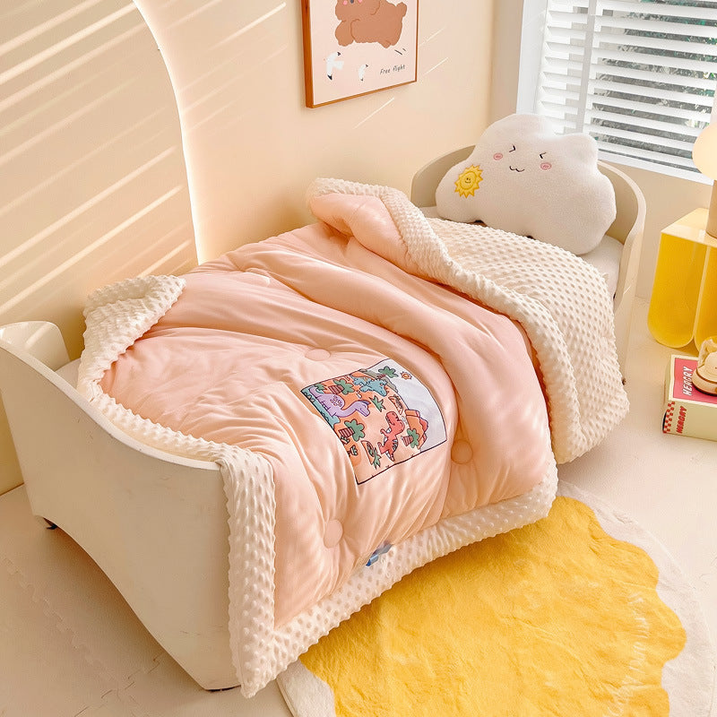 Bowlift Kids Blanket Soft Plush Cozy Warm Eco-Friendly Children's Throw Blanket