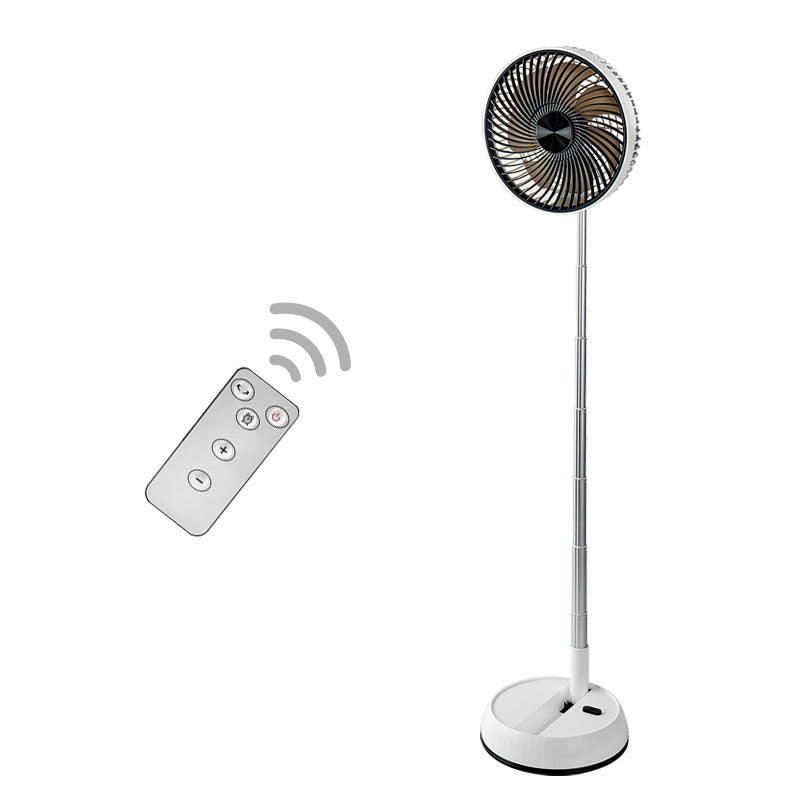 Unisex Stand Fan with Remote Control Height Adjustable Quiet Operation Modern Design