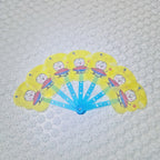 Ladies Fan Colorful Animal Motifs Lightweight Portable Handheld Fan