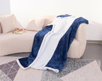 Women's Hooded Blanket Soft Warm Fleece Cozy Oversized Wrap