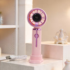 Women's Portable USB Handheld Fan with Variable Speed Control Compact Lightweight Quiet Operation