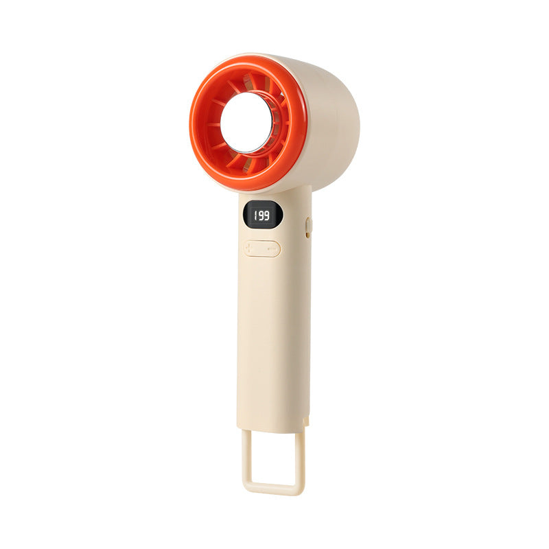 Portable Handheld Fan with LCD Display Rechargeable Battery Cordless