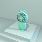 Rechargeable Handheld Fan Compact Foldable Quiet Brushless Motor Portable