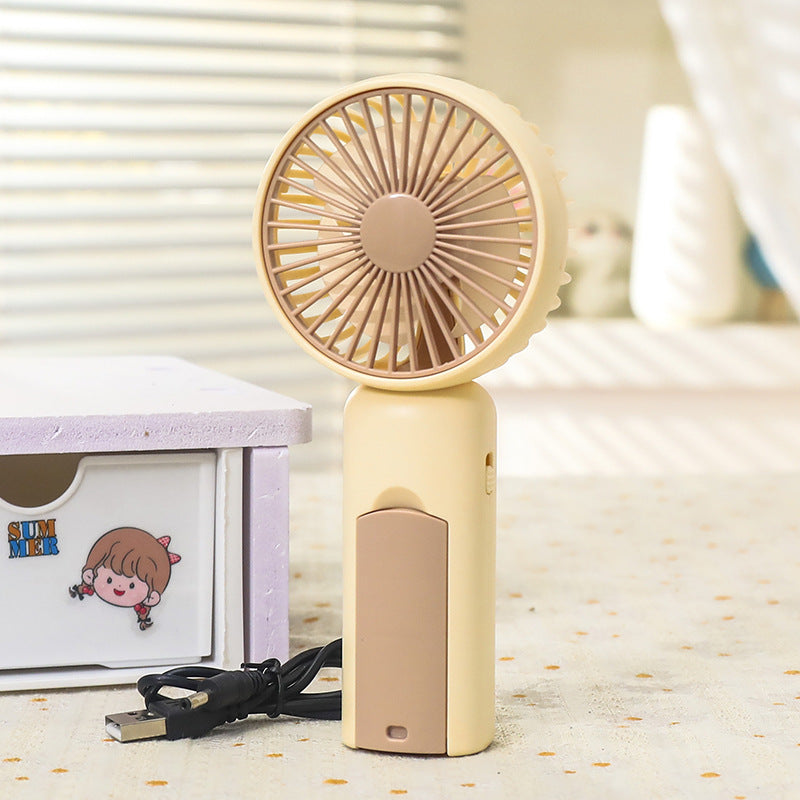 Portable Mini Handheld Fan USB Rechargeable Quiet Operation Ergonomic Design Adjustable Rotation