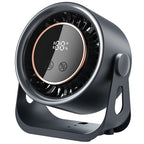Portable Digital Air Circulator Fan Compact Lightweight Whisper-Quiet Adjustable Tilt