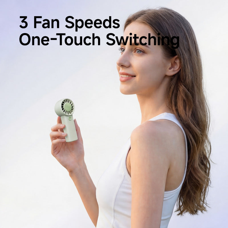 Portable Mini Fan USB Rechargeable Compact Quiet Personal Cooling Fan with Multiple Speeds