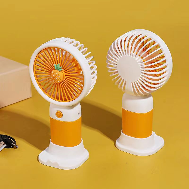 Women’s Portable Mini Fan USB Rechargeable Avocado Design Compact