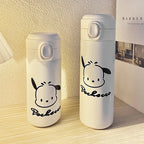 Women's Insulated Water Bottle Floral Design Leak-Proof Screw Cap Hot Cold Beverage