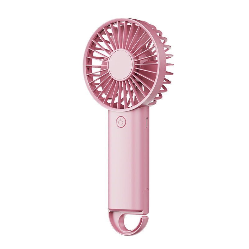 Portable Mini Fan for Women USB Rechargeable Lightweight Hanging Handheld