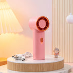 Portable USB Hand Fan for Women with Modern Compact Design and Adjustable Speed