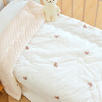Bowlift Women's Soft Microfiber Cozy Blanket with Bear Motif for Beds and Sofas