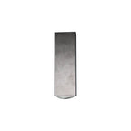 Modern Waterproof LED Outdoor Wall Light Aluminum Black Rectangular Hardwired