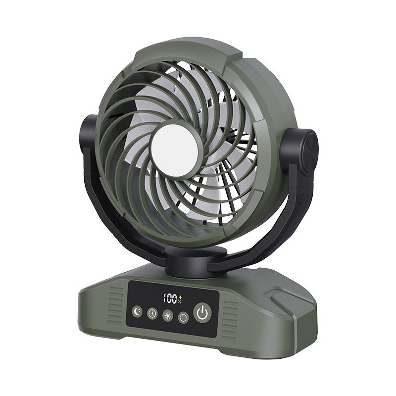Portable Adjustable Cooling Fan Compact Lightweight Personal Air Circulator by