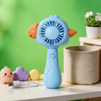 Portable Handheld Fan with Playful Bird Design Lightweight USB Rechargeable Quiet Cooling Fan for Women