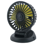 Portable USB Desk Fan Adjustable Angle Compact Lightweight Quiet Operation