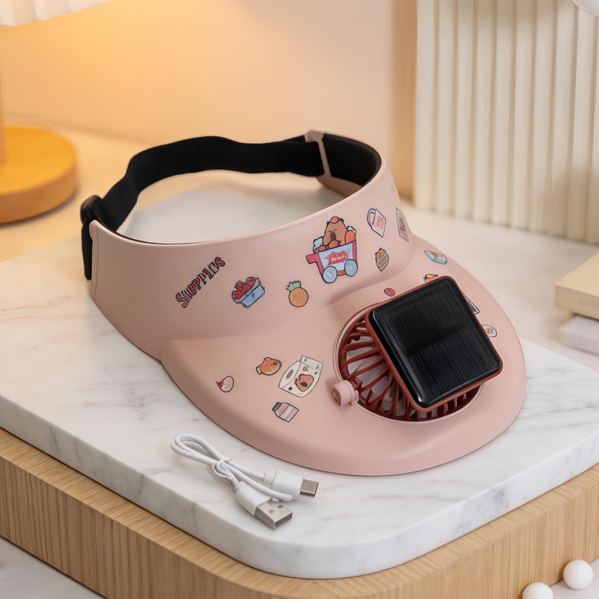 Unisex Cooling Laptop and Tablet Cushion Pillow with Built-in Fans Ergonomic Design Compact Size