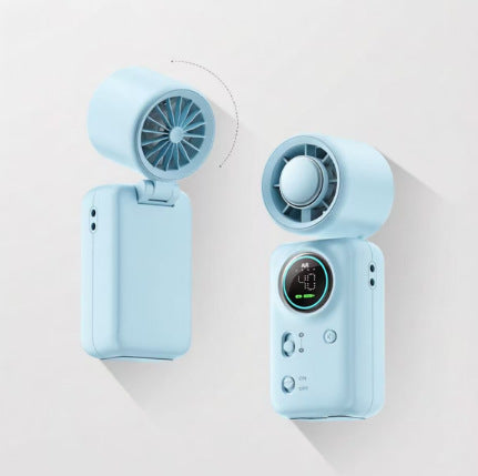 Portable Air Cooler with Digital Display USB Charging Lightweight Personal Fan