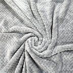 Brehn Women's Cozy Waffle Texture Blanket Soft Microfiber Throw for Living Room Bedroom