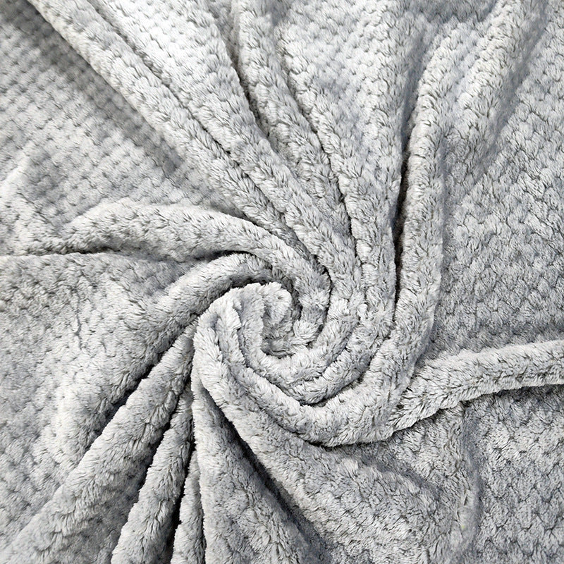 Brehn Women's Cozy Waffle Texture Blanket Soft Microfiber Throw for Living Room Bedroom