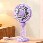 Harrow Portable USB Desk Fan Lightweight Quiet Adjustable Speed for Home Office