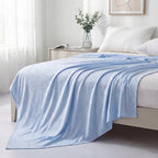 Bowlift Jacquard Cotton Blend Blanket Soft Breathable Double Size Elegant Design