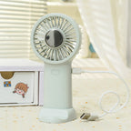 Portable Hand Fan for Women with Powerful Battery and Touch Control Compact Lightweight Handheld Fan