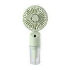 Portable Fan with Spray Function Lightweight Rechargeable Handheld Fan