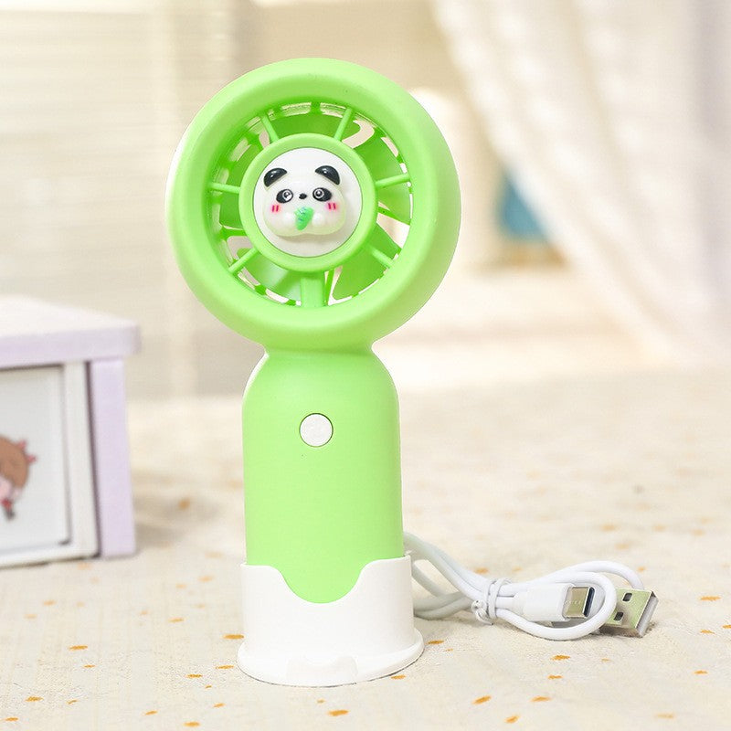 Portable Mini Handheld Fan USB Rechargeable Lightweight Compact for Women and Travel