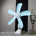 Ladies Table Fan with Flexible Holder and Comfortable Control Compact Design