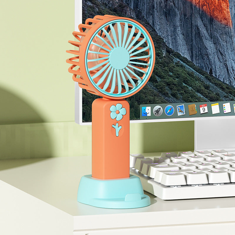 Portable USB Fan Compact Lightweight 3 Speed Quiet Operation