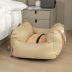 Orthopedic Pet Bed with Adjustable Sides Washable Cover Non-Slip Bottom