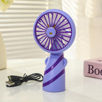 Women Portable USB Hand Fan Lightweight Compact Cute Design Quiet Operation