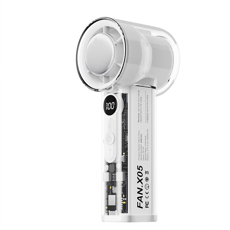 Portable High-Speed Air Cooler with LED Display and Multiple Speeds
