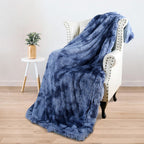 Brehn Ladies Snuggle Blanket Soft Hypoallergenic Fleece Cozy Throw for Living Room Bedroom