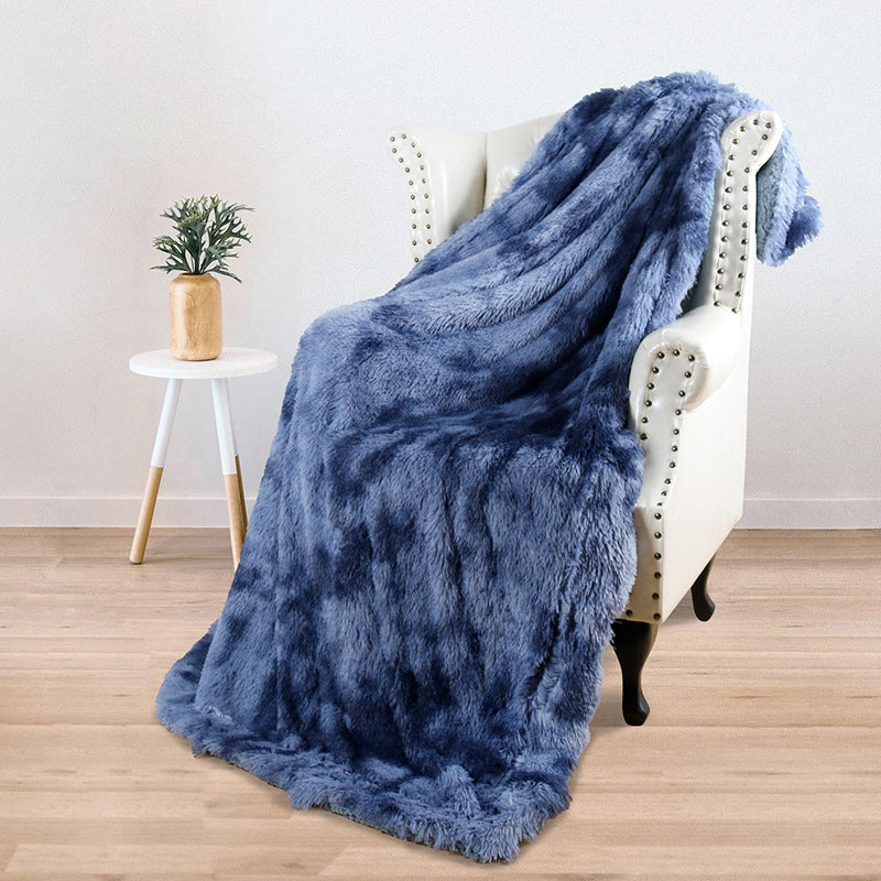 Brehn Ladies Snuggle Blanket Soft Hypoallergenic Fleece Cozy Throw for Living Room Bedroom