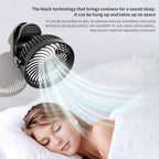 Portable Clip Fan USB Powered Adjustable Speed Quiet Operation for Home Office Outdoor Use