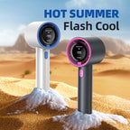 Portable Hair Dryer 1200W Lightweight Travel Compact with Temperature Control