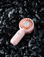 Portable Mini Fan with Ergonomic Handle Lightweight Handheld Personal Fan