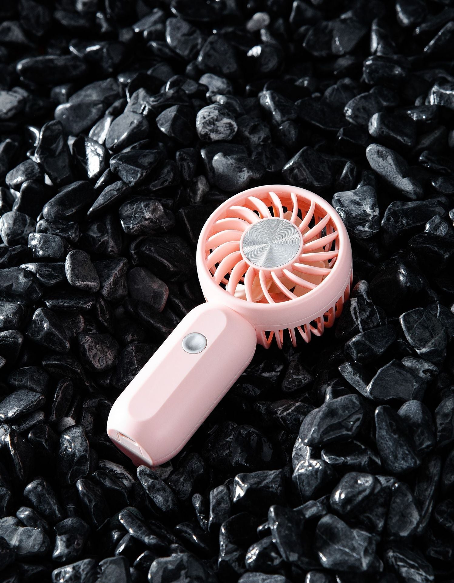 Portable Mini Fan with Ergonomic Handle Lightweight Handheld Personal Fan