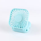 Portable Mini Fan Battery Operated Compact Lightweight Adjustable Speeds for Travel and Outdoor Use